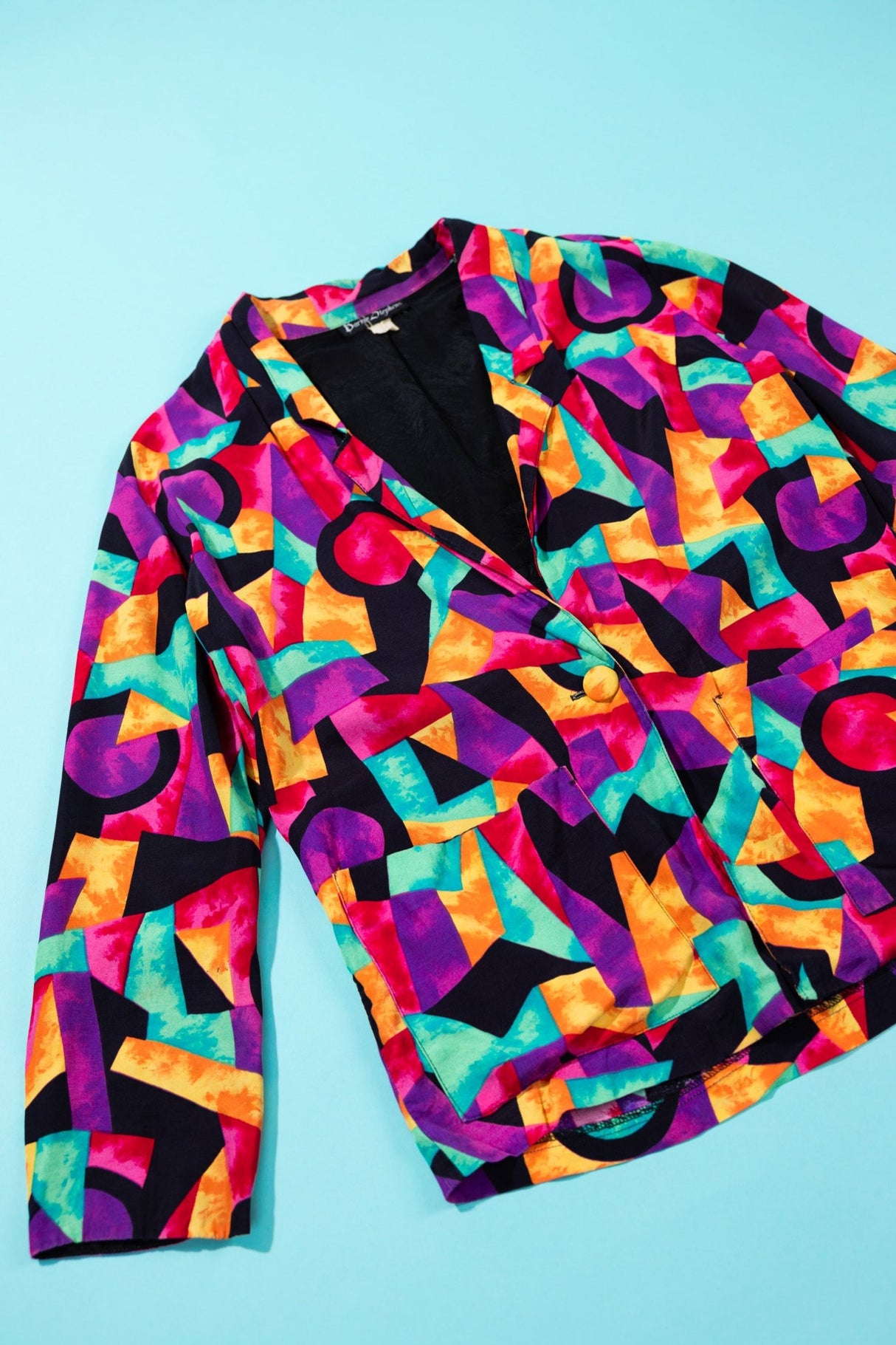 Vintage 80s Barrie Stephens Retro Blazer