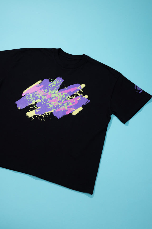 RCW Retro Splash T-shirt (Black/Bone)