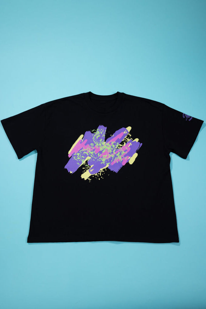 RCW Retro Splash T-shirt (Black/Bone)