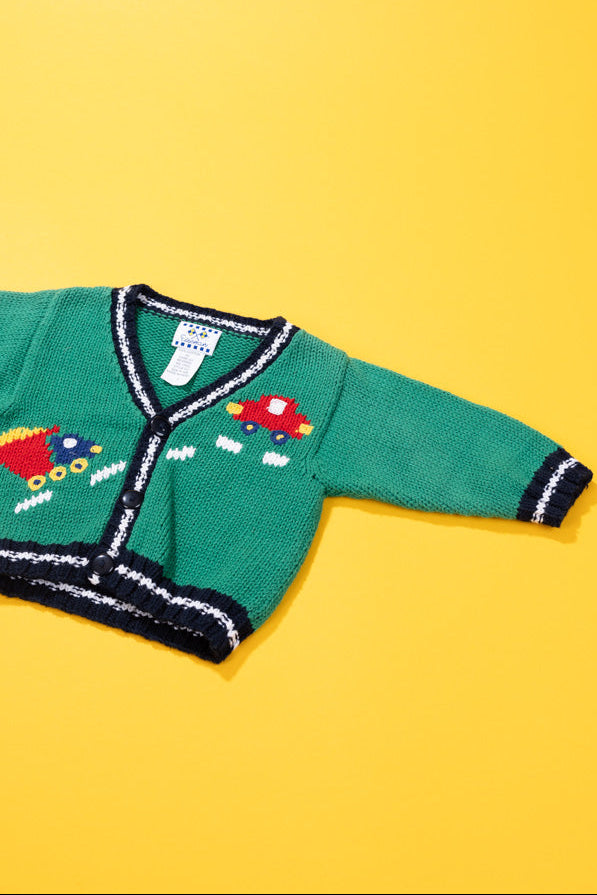 Vintage 90s Eiseman Cardigan Sweater (Kids 9-12MOS)