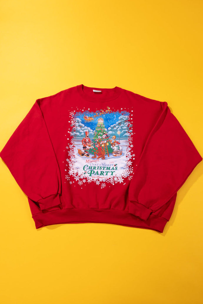 Vintage 2006 Mickey's Very Merry Christmas Party Crewneck