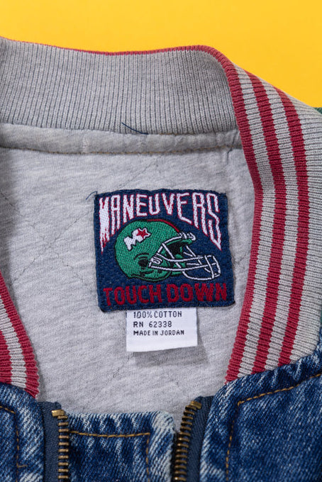 Vintage 90s Maneuvers Touchdown Jacket (Kids - M)