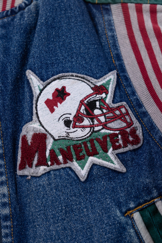 Vintage 90s Maneuvers Touchdown Jacket (Kids - M)