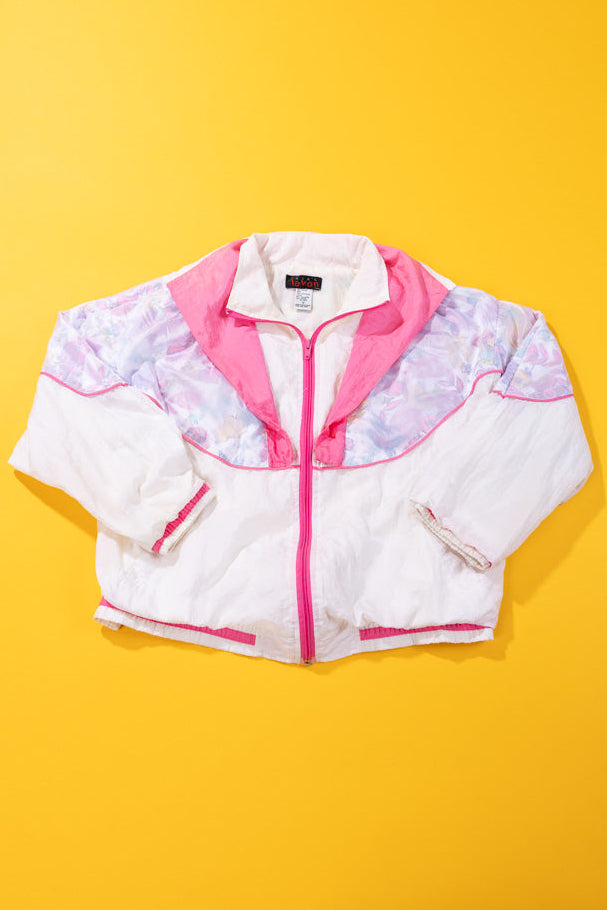 Vintage 80s Kid's Lavon Windbreaker (Youth L)