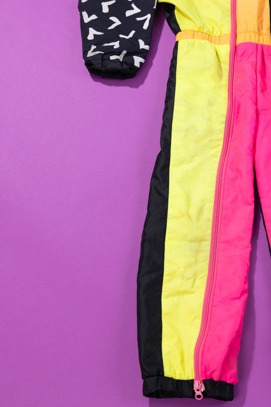 Vintage 80's Obermeyer Reversible Ski Suit (Kids- 5/6)