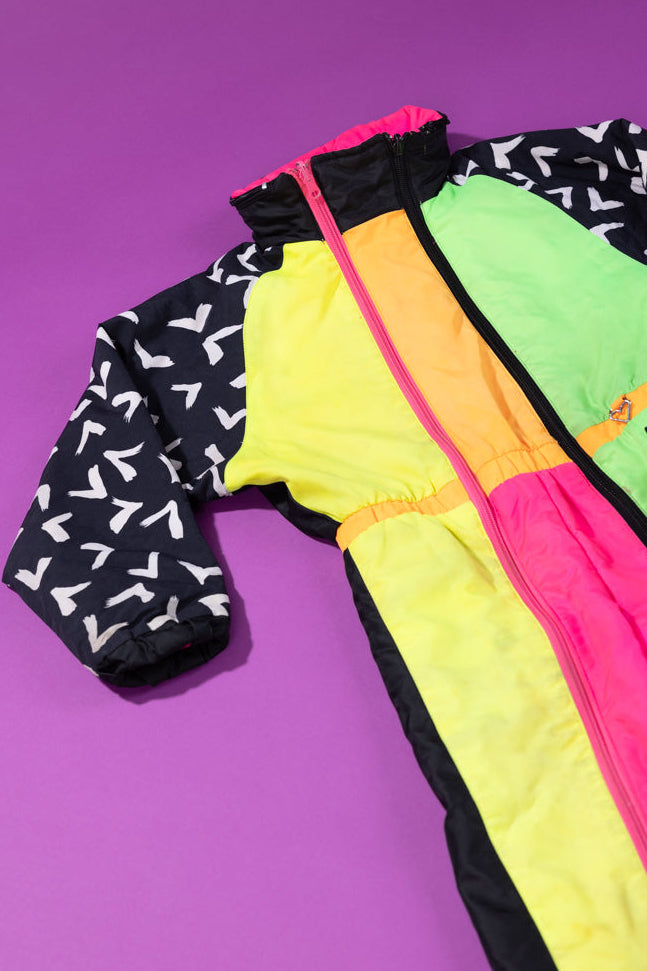 Vintage 80's Obermeyer Reversible Ski Suit (Kids- 5/6)