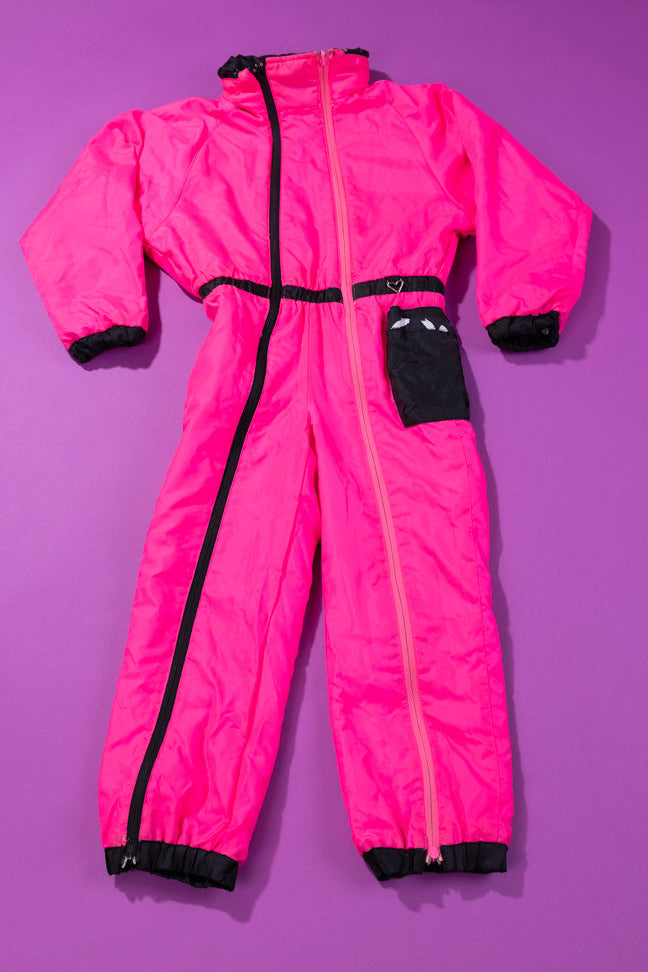Vintage 80's Obermeyer Reversible Ski Suit (Kids- 5/6)