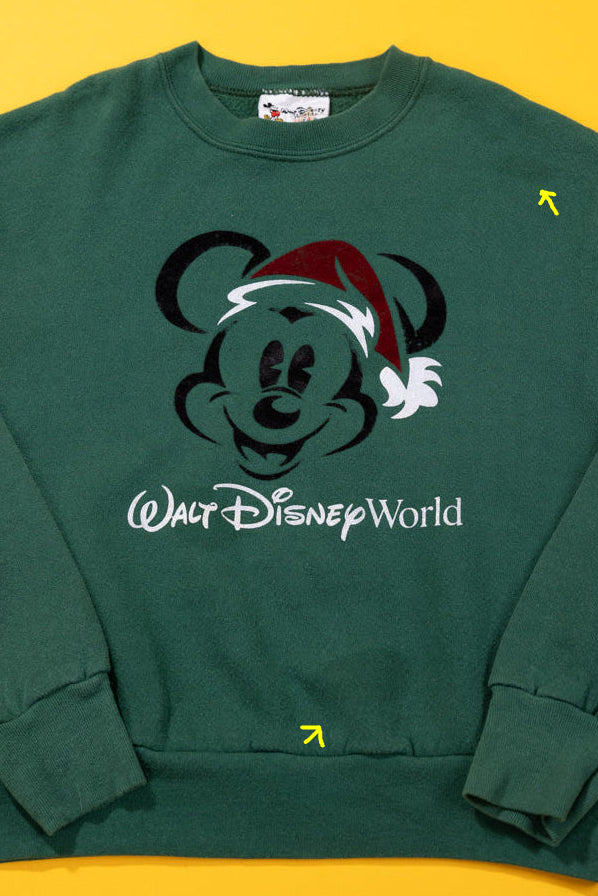 Vintage 90s Walt Disney Mickey Christmas Sweater (Kids - S)
