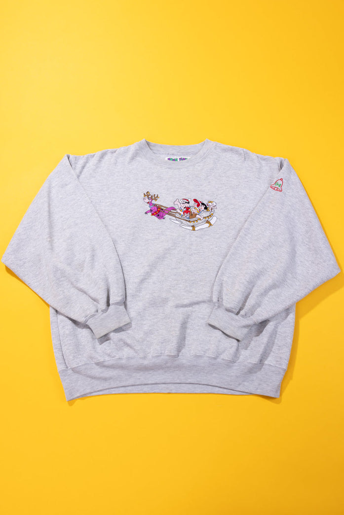 Vintage 1994 Flintstones Christmas Crewneck