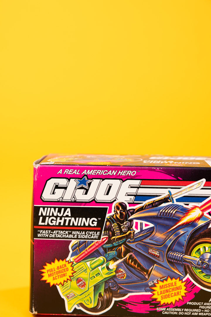 Vintage 1992 GI Joe Ninja Lightning "Fast-Attack" Ninja Cycle