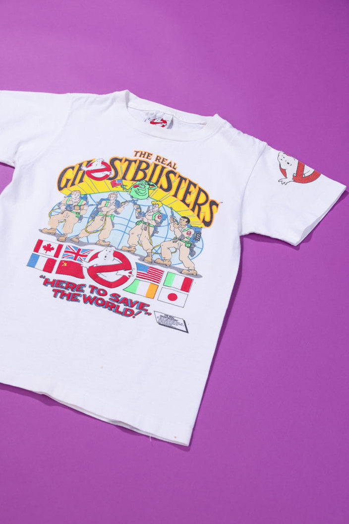 Vintage 1984 The Real Ghostbusters T-shirt (Kids - M)