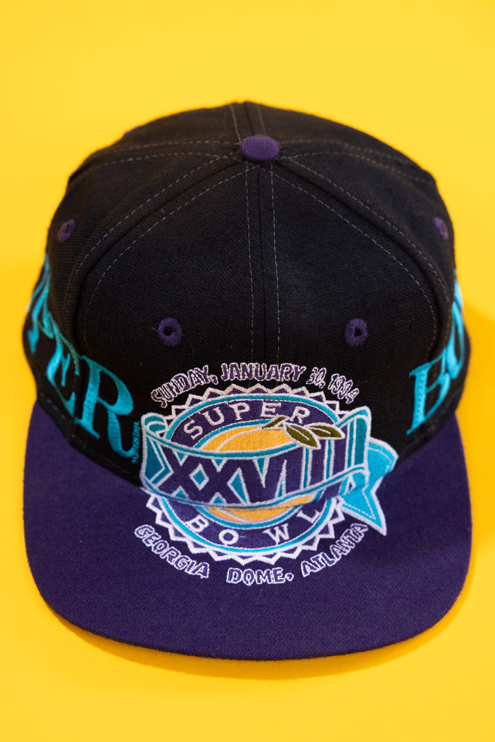 Vintage 1994 Super Bowl XXVIII Snapback Hat