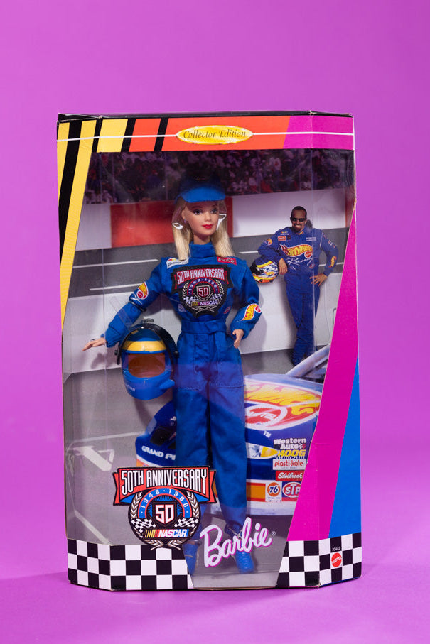 Vintage 1998 NASCAR 50th Anniversary Barbie Doll