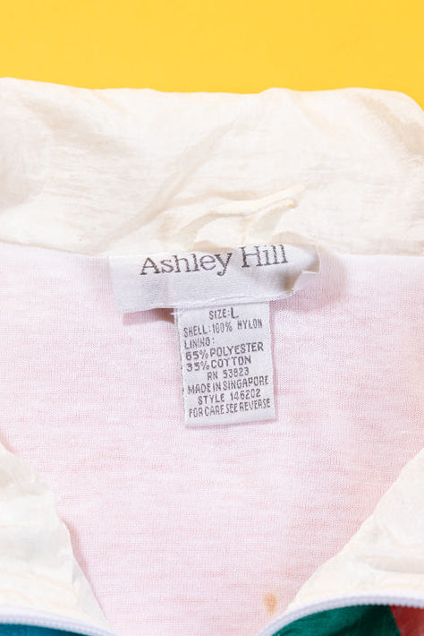 Vintage 90s Ashley Hill Windbreaker