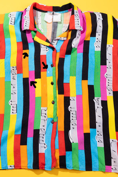 Vintage 90s Shirt Tales Button Up