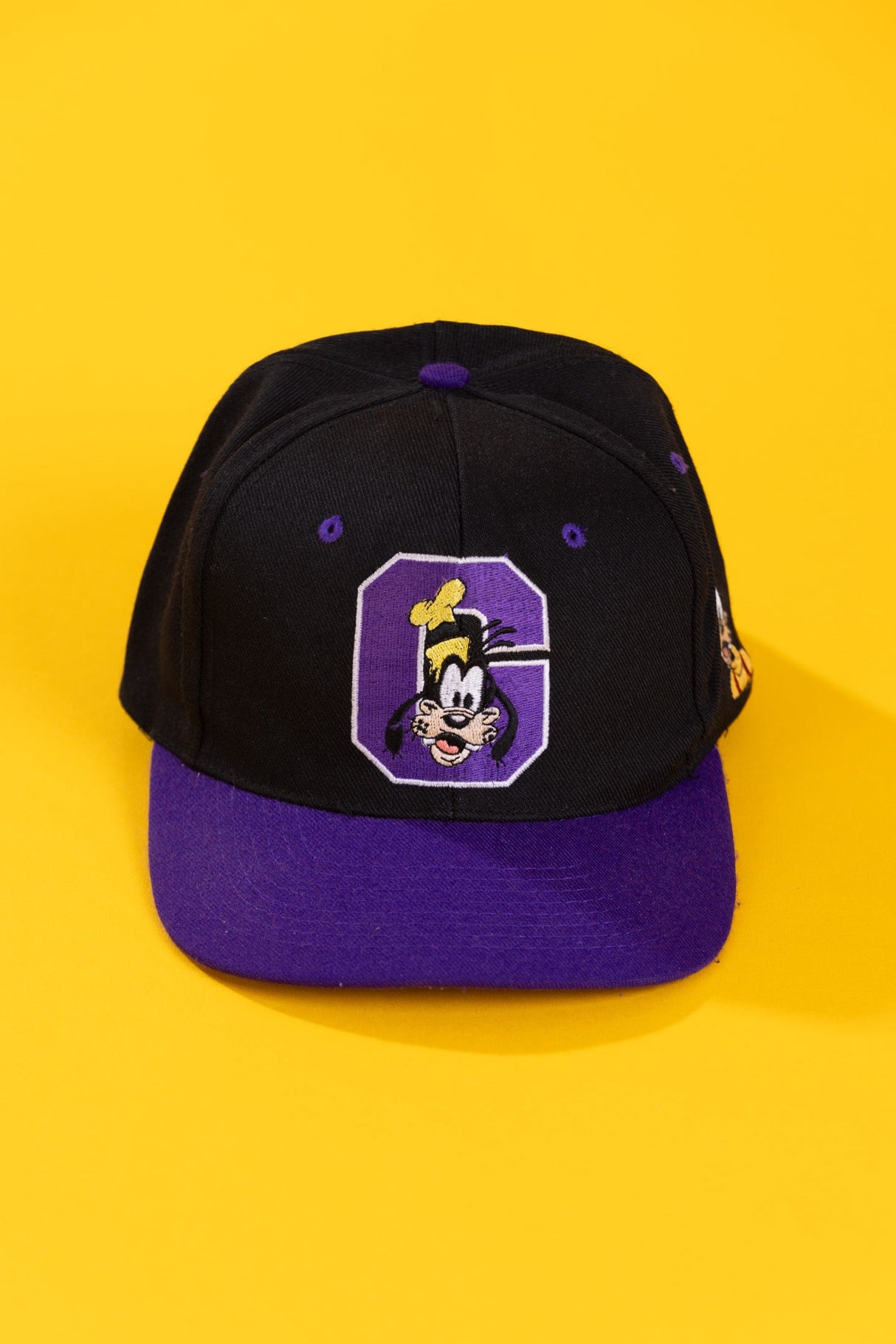 Vintage 90s Disney Goofy "G" Snapback Hat
