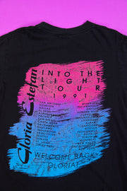 Vintage 1991 Gloria Estefan Into The Light Tour T-shirt