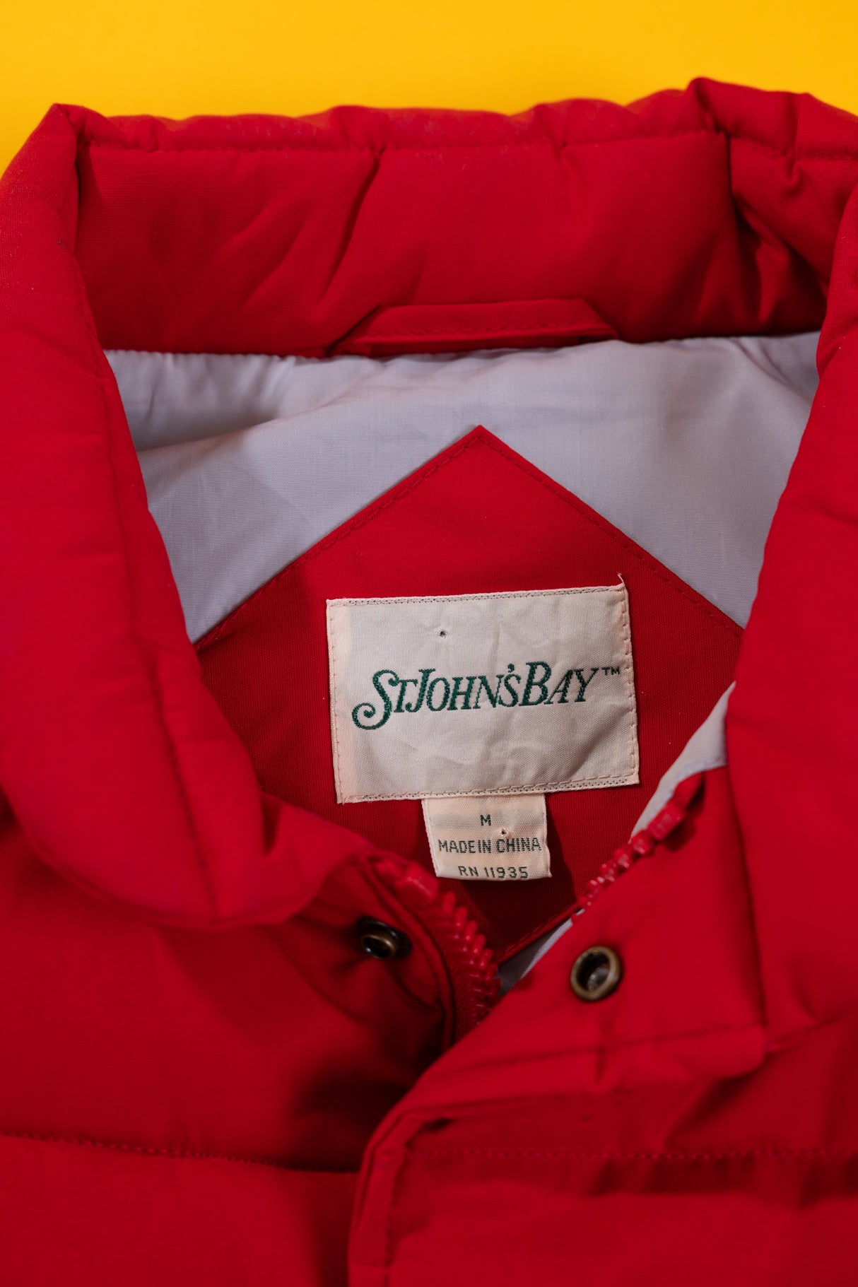 Vintage 90s St. John's Bay Puffer Vest