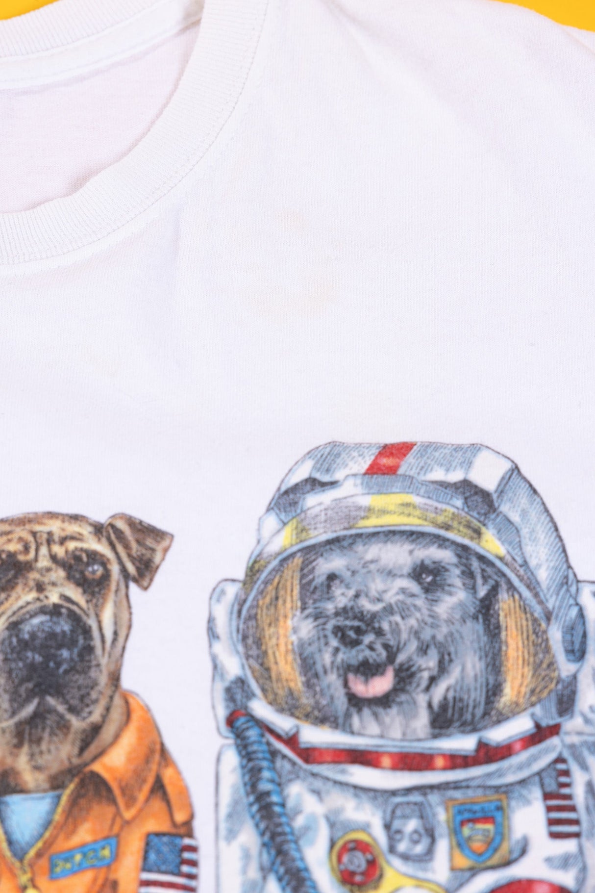 Vintage 90s Kennedy Space Center Dogs T-shirt