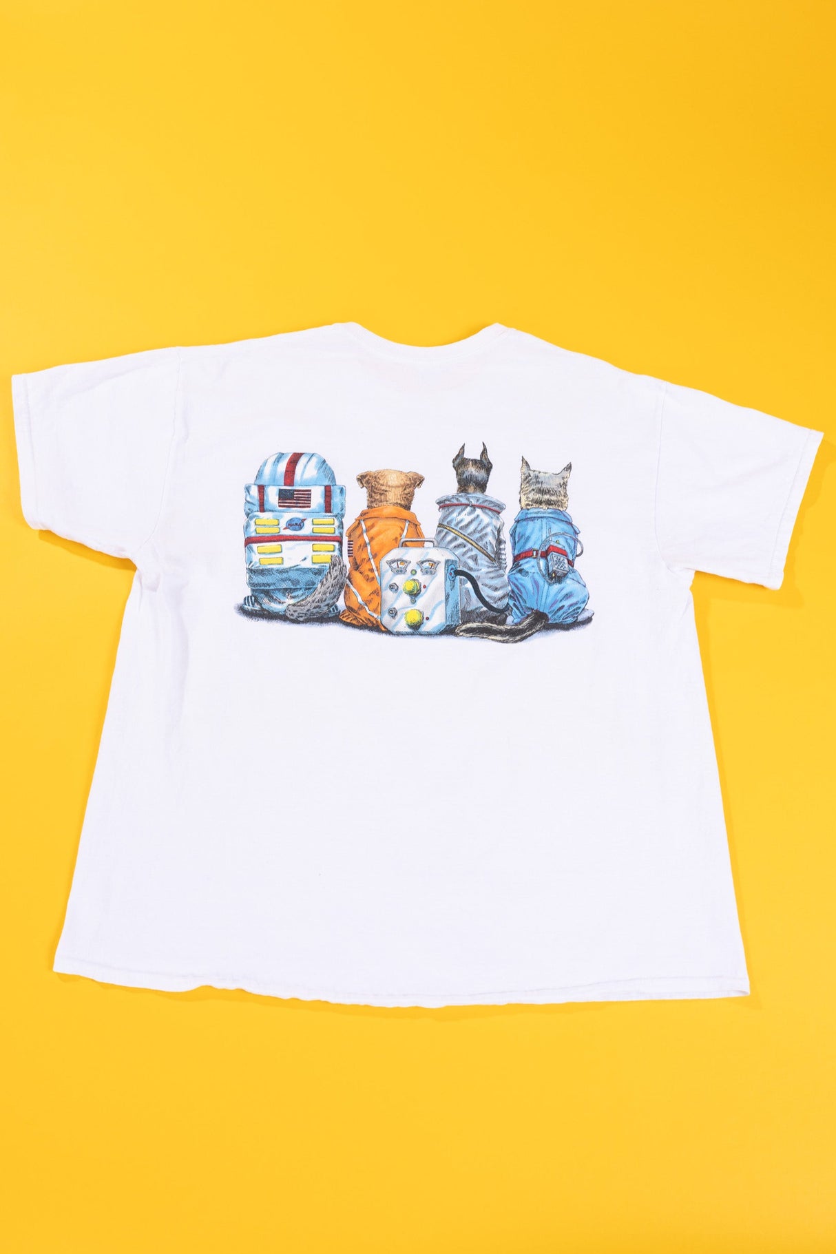 Vintage 90s Kennedy Space Center Dogs T-shirt