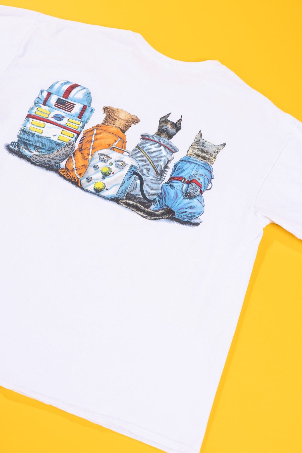 Vintage 90s Kennedy Space Center Dogs T-shirt