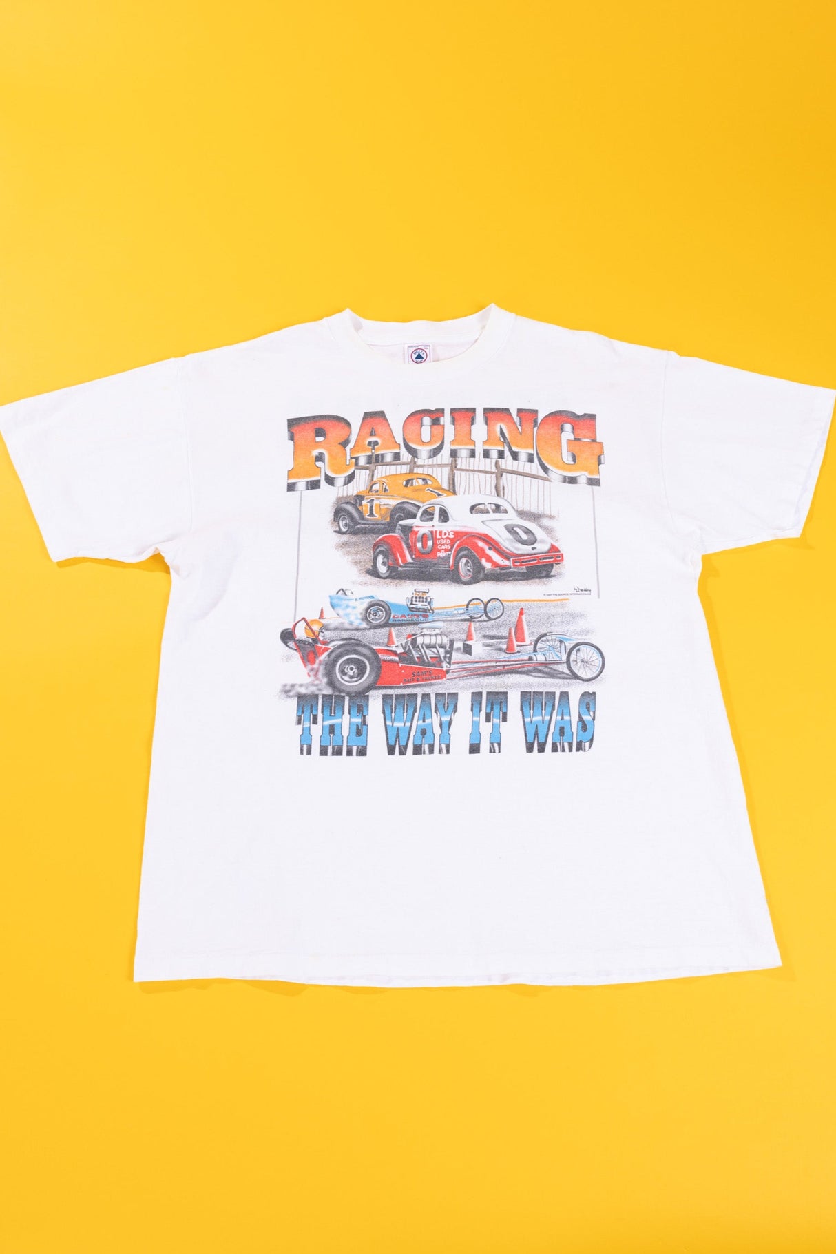 Vintage 1997 Racing The Way It Was T-shirt