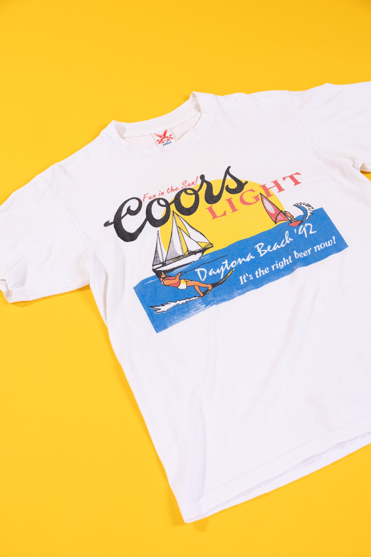 Vintage 1992 Coors Fun in The Sun Daytona Beach T-shirt