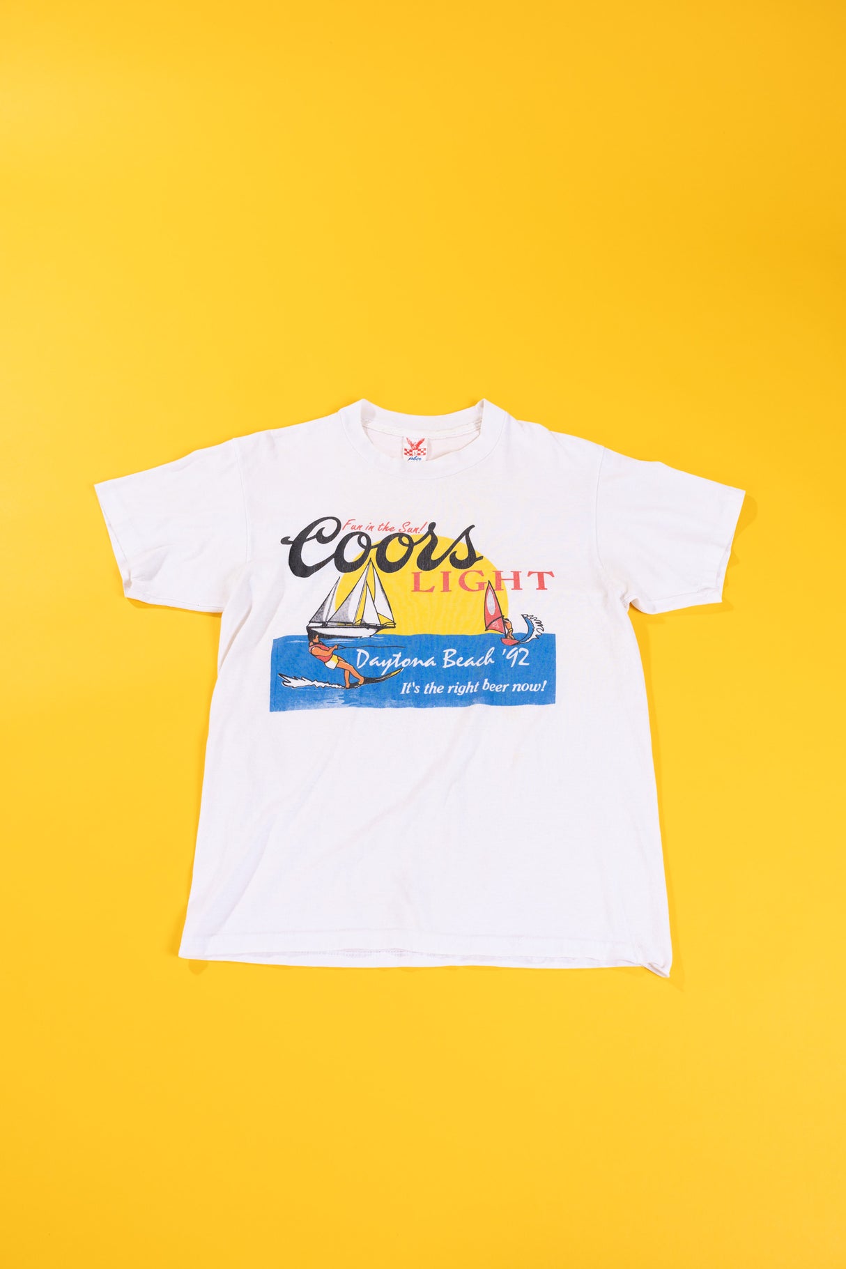 Vintage 1992 Coors Fun in The Sun Daytona Beach T-shirt