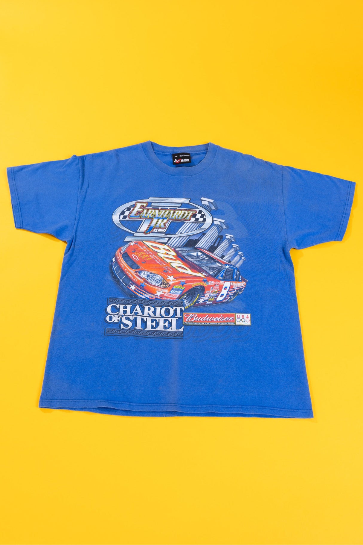 Vintage 2000 Dale Earnhardt Jr. Budweiser Sponsor T-shirt