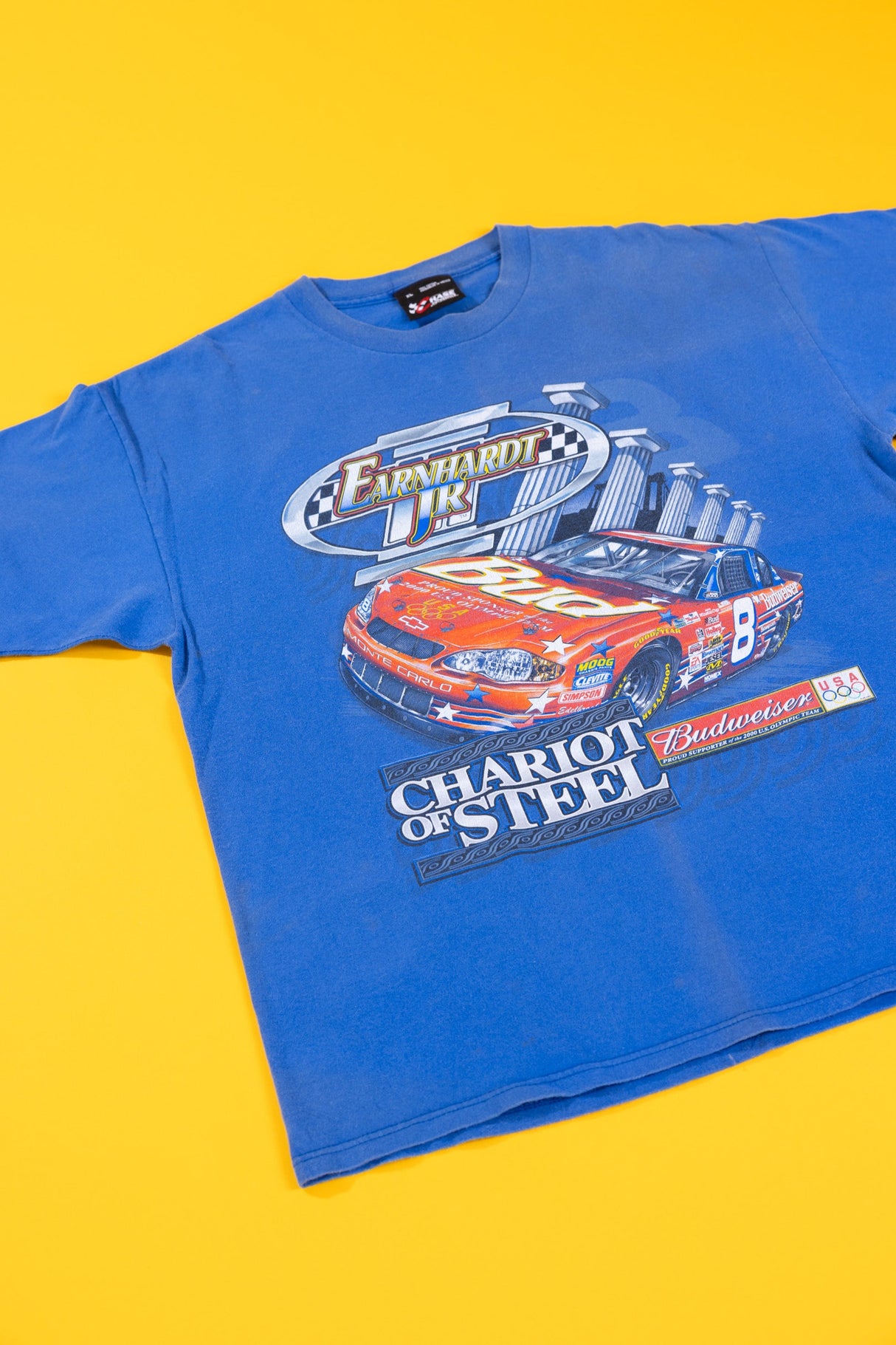 Vintage 2000 Dale Earnhardt Jr. Budweiser Sponsor T-shirt