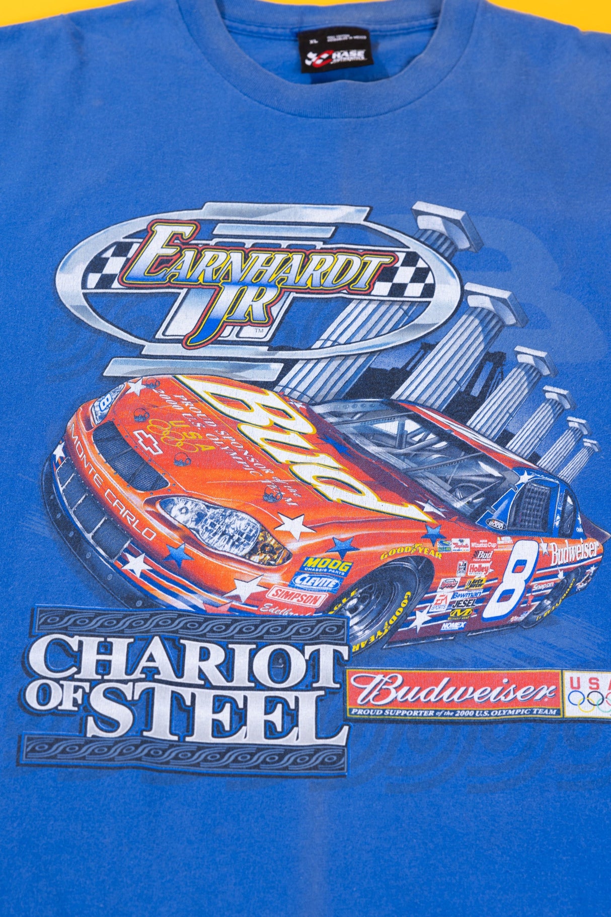Vintage 2000 Dale Earnhardt Jr. Budweiser Sponsor T-shirt