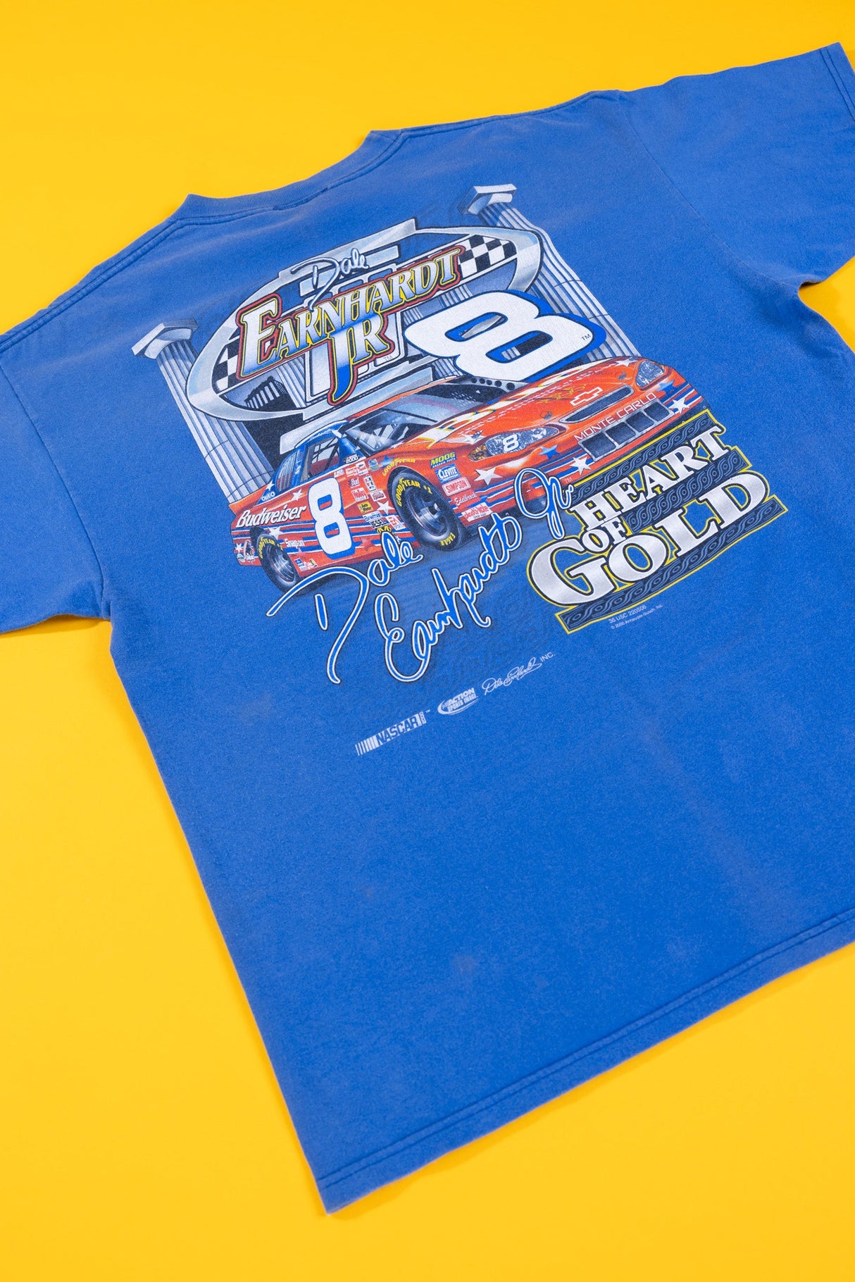 Vintage 2000 Dale Earnhardt Jr. Budweiser Sponsor T-shirt
