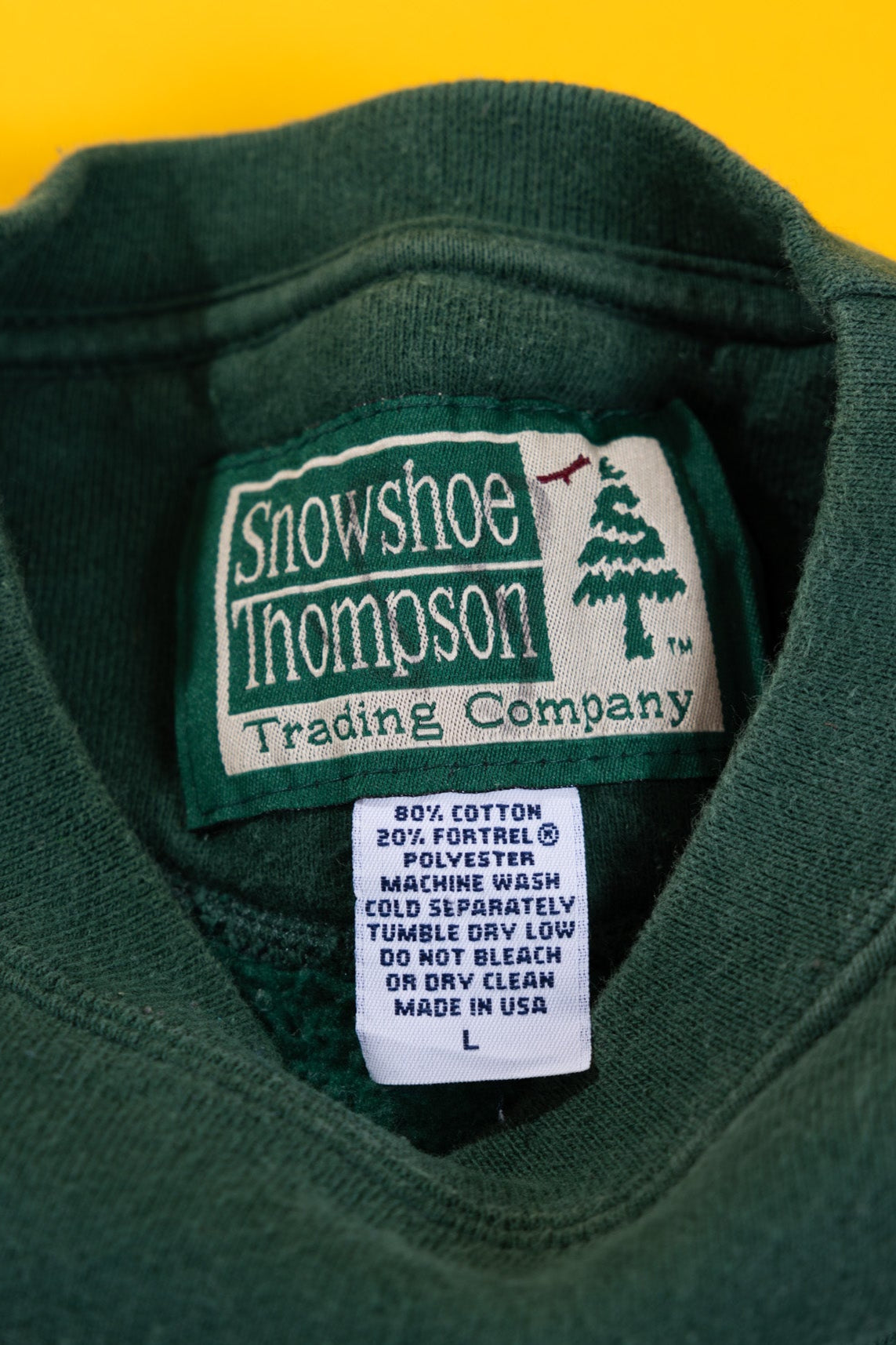 Vintage 90's Fields Finest Dog Brittany Spaniel Crewneck