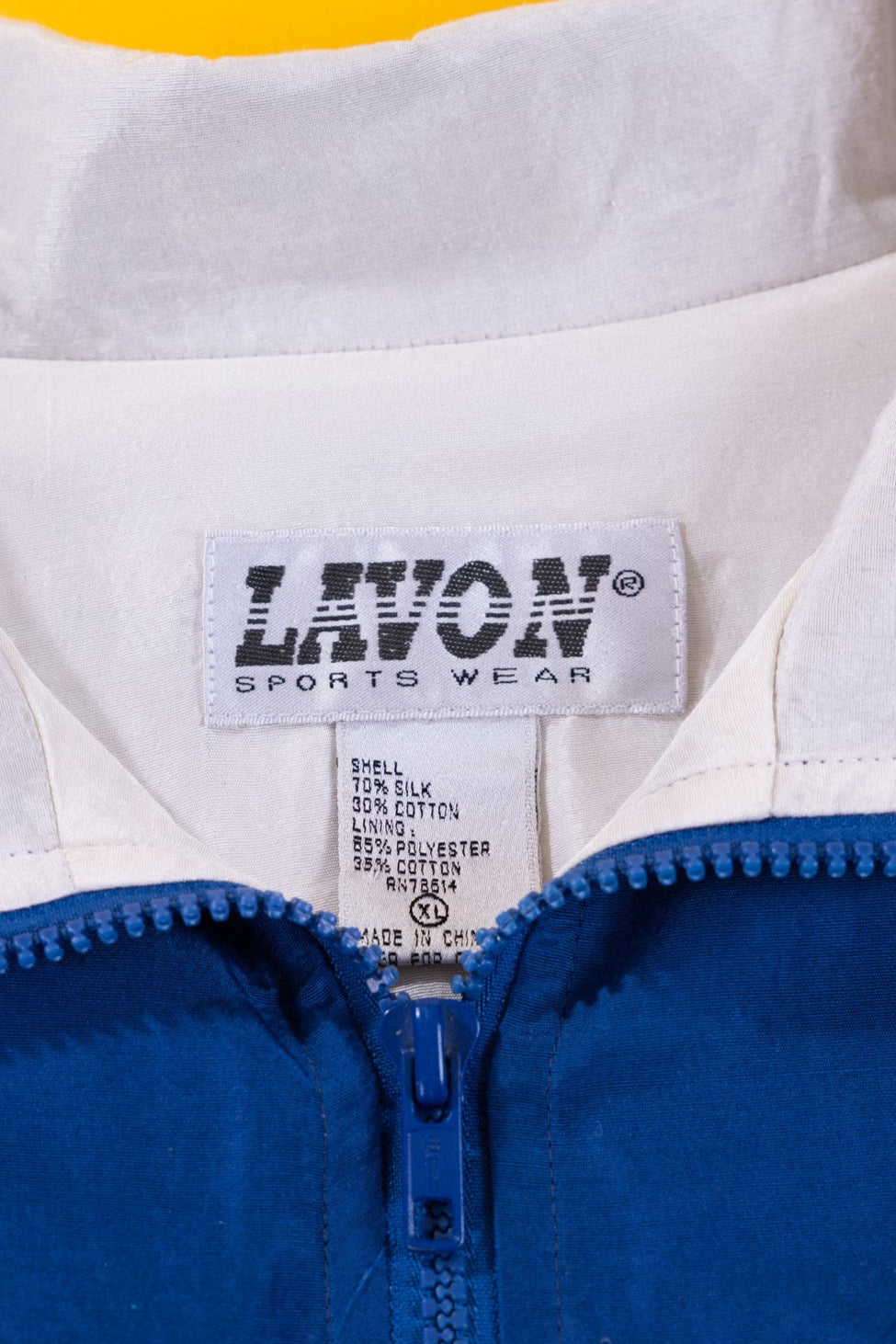 Vintage 80/90s Lavon Sports Wear Jacket (blue/green)