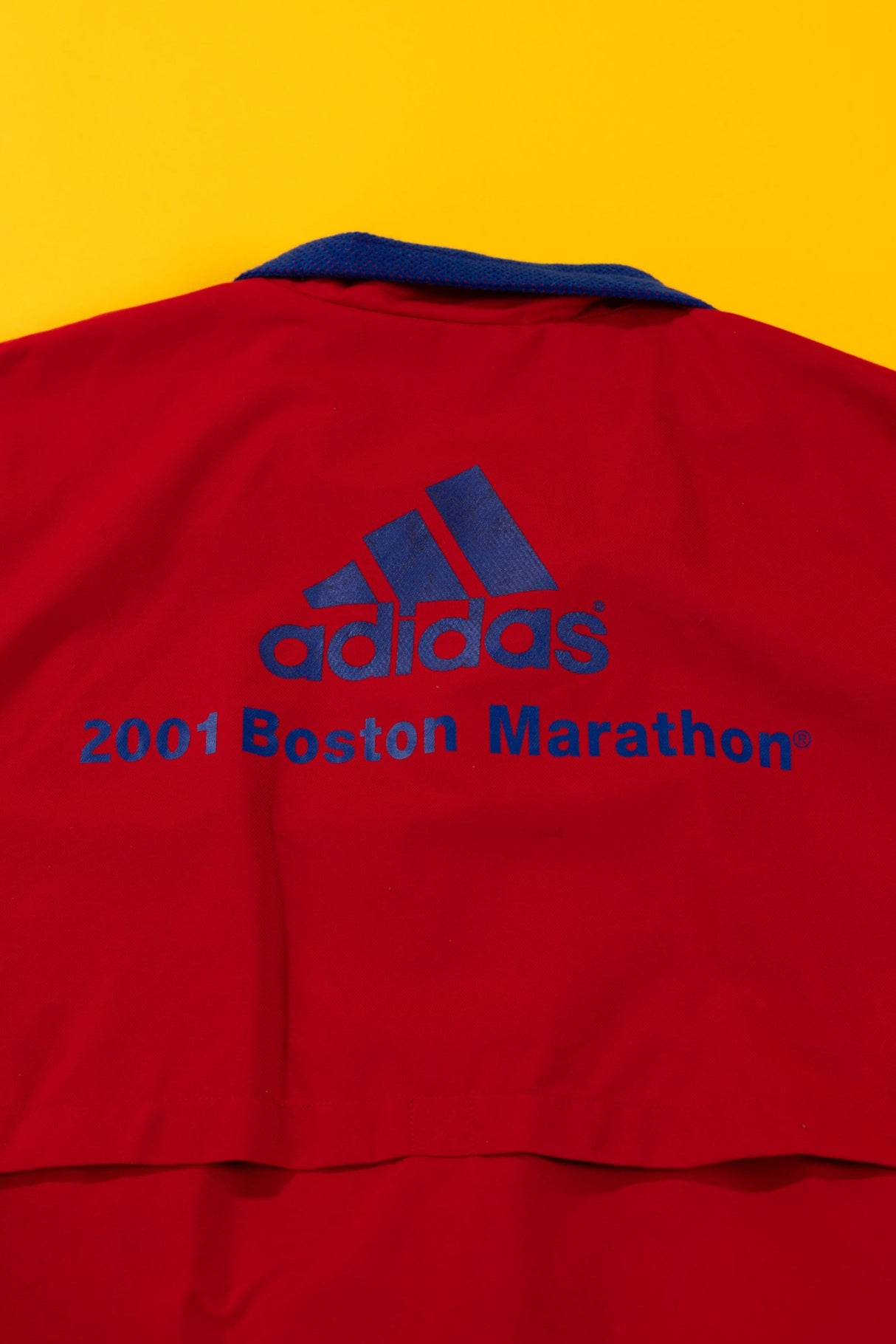 Vintage 2001 Adidas Boston Marathon Jacket