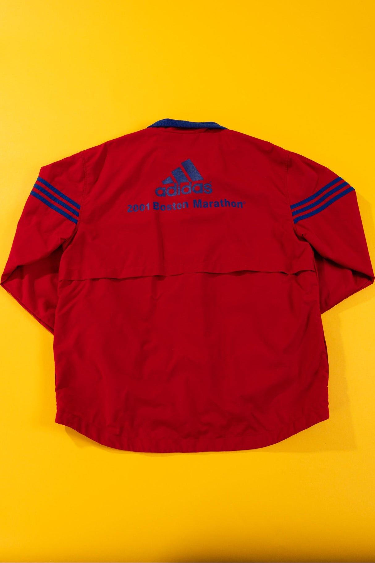 Vintage 2001 Adidas Boston Marathon Jacket