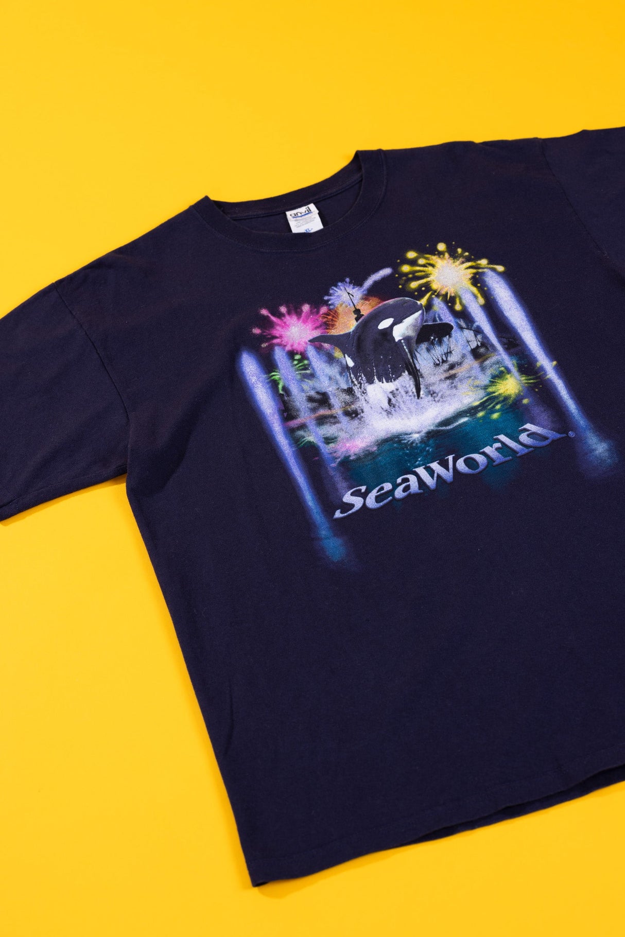 Vintage 90s Seaworld Shamu Killer Whale T-shirt