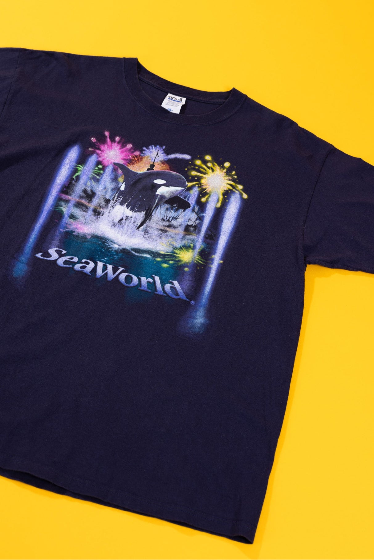 Vintage 90s Seaworld Shamu Killer Whale T-shirt