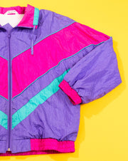 Vintage 80s Misty Valley Sport Windbreaker Jacket