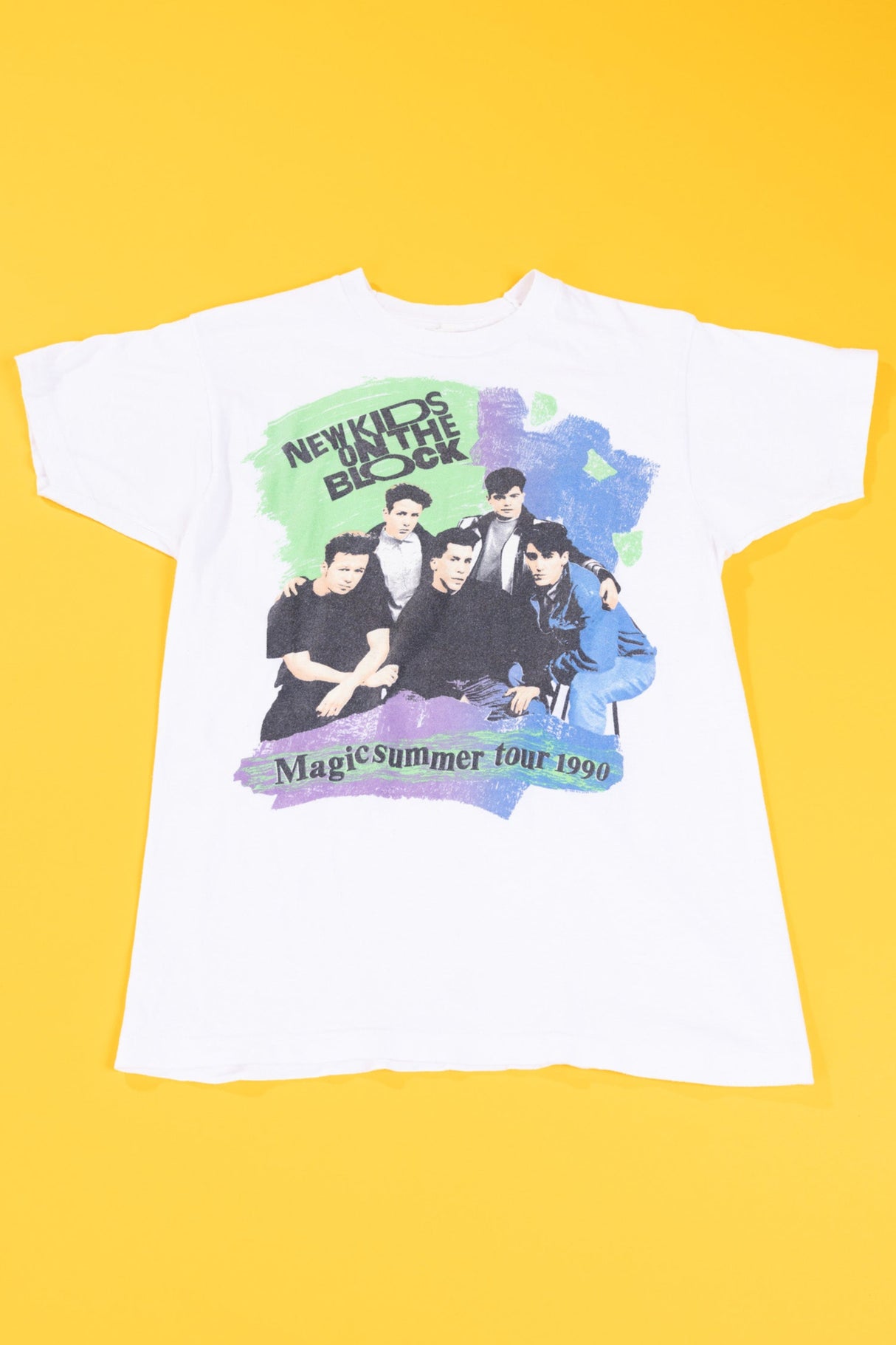 Vintage 1990 NKOTB Magic Summer Tour T-shirt