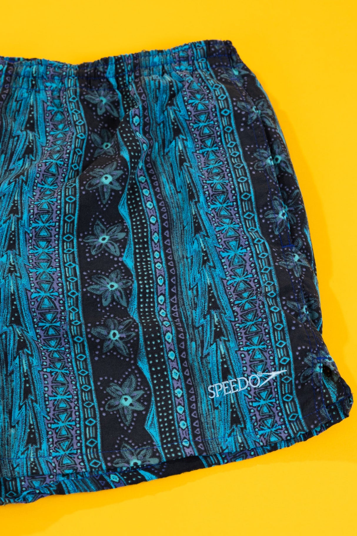 Vintage 90s Speedo Swim Shorts (dark blue)