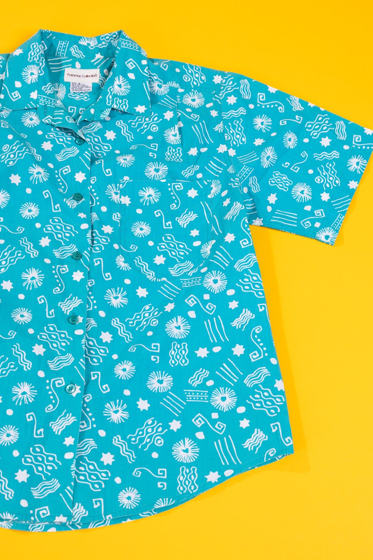 Vintage 90s Potomac Collection Button Up