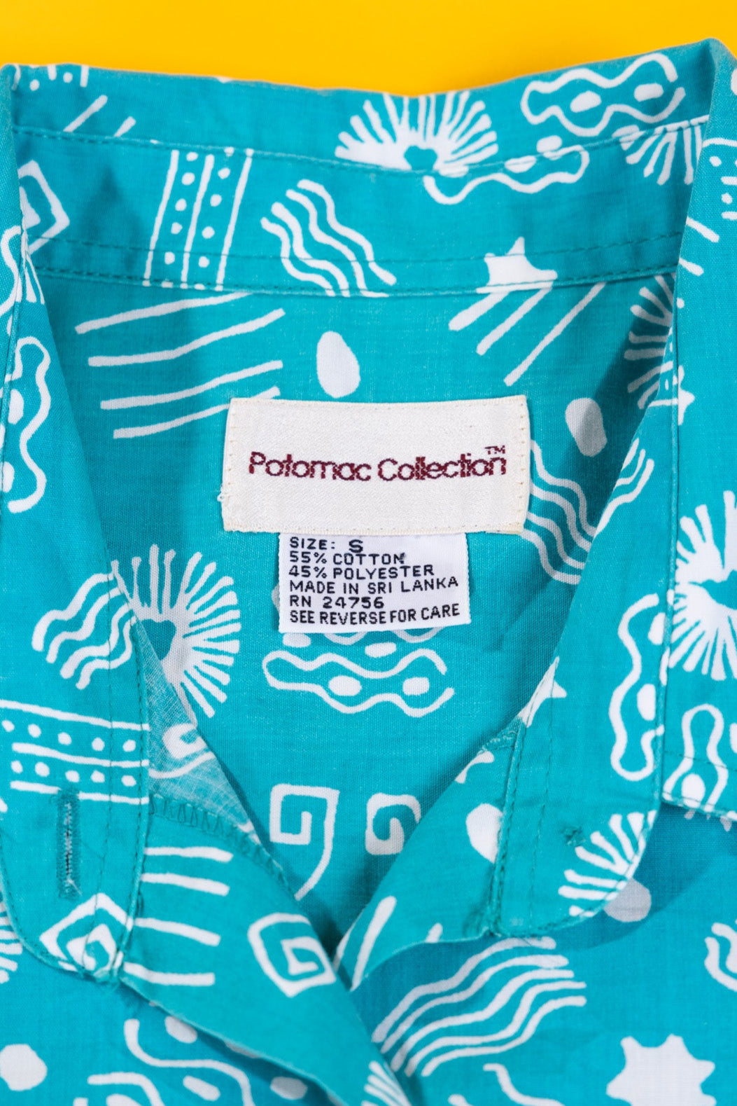 Vintage 90s Potomac Collection Button Up