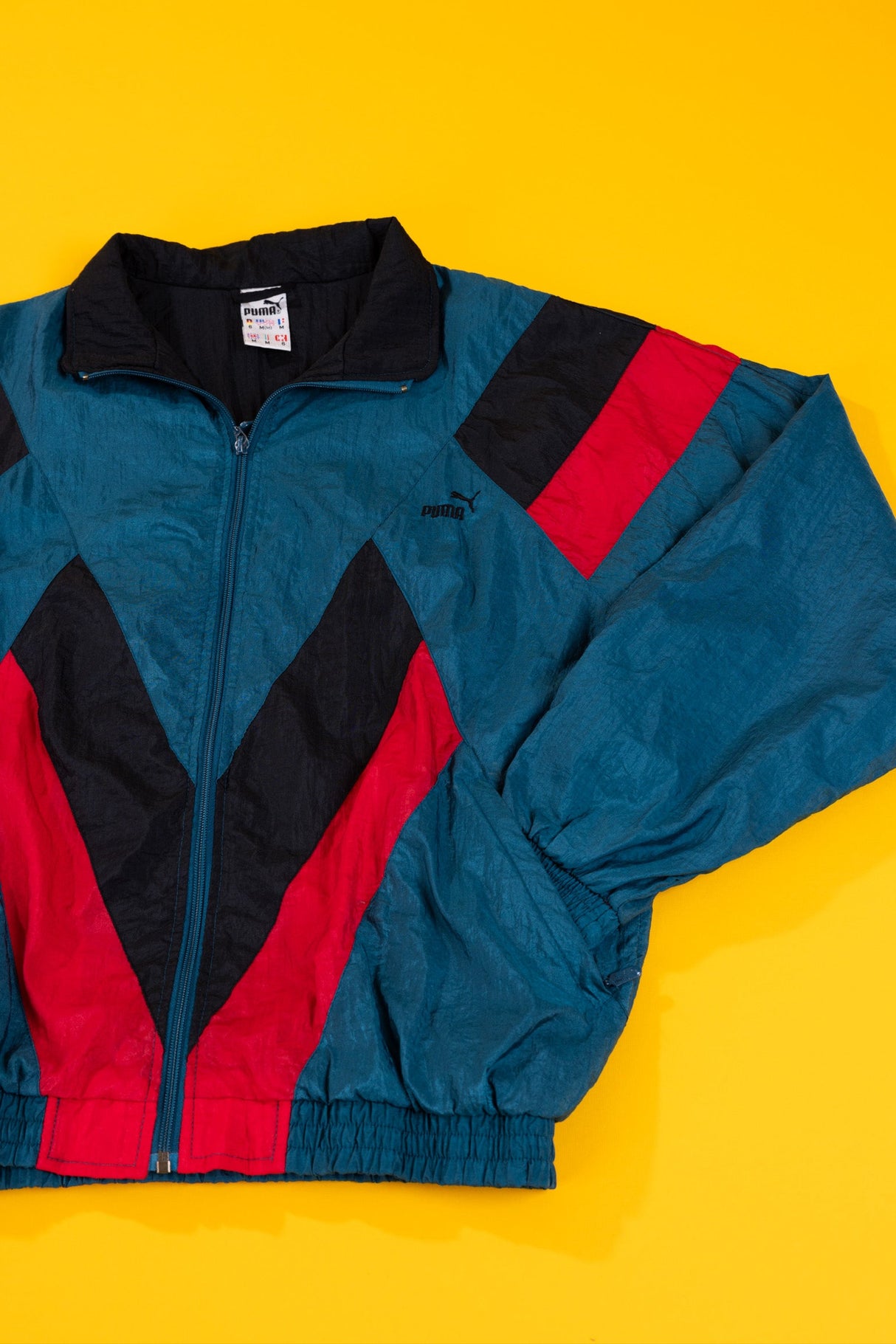 Vintage 90s Puma Windbreaker Jacket
