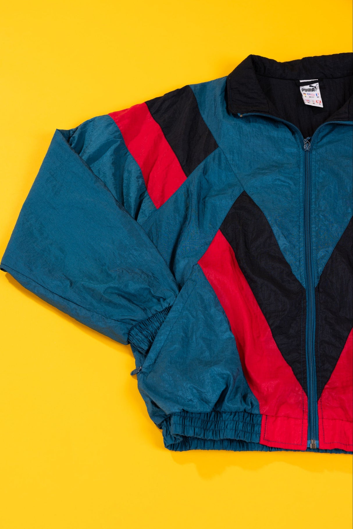 Vintage 90s Puma Windbreaker Jacket