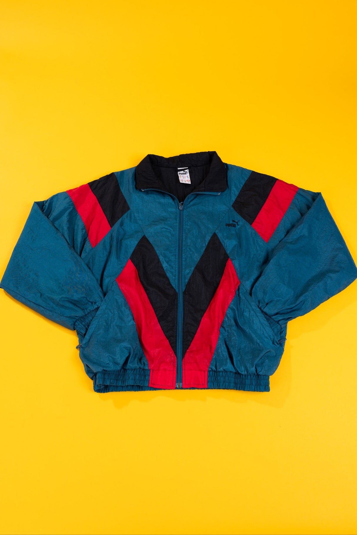 Vintage 90s Puma Windbreaker Jacket
