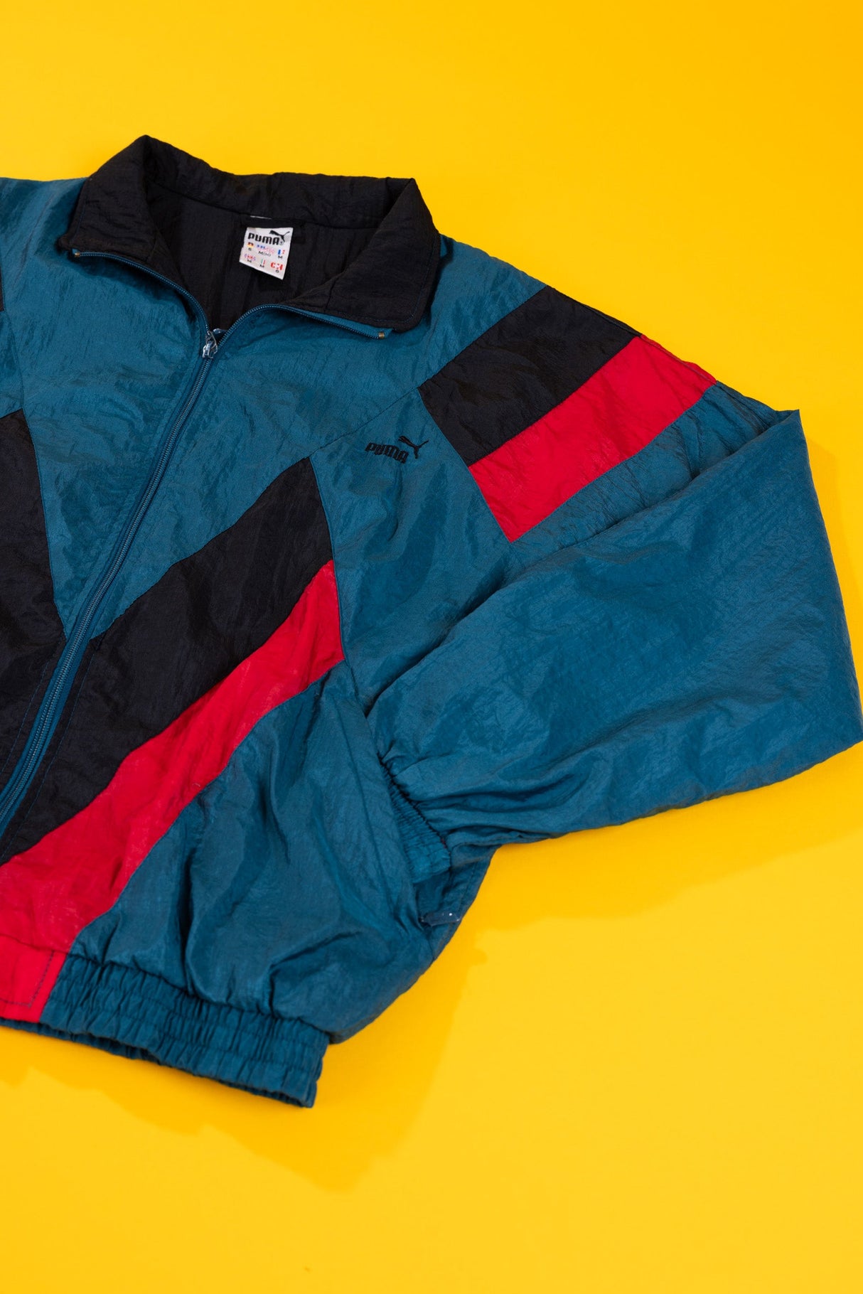 Vintage 90s Puma Windbreaker Jacket