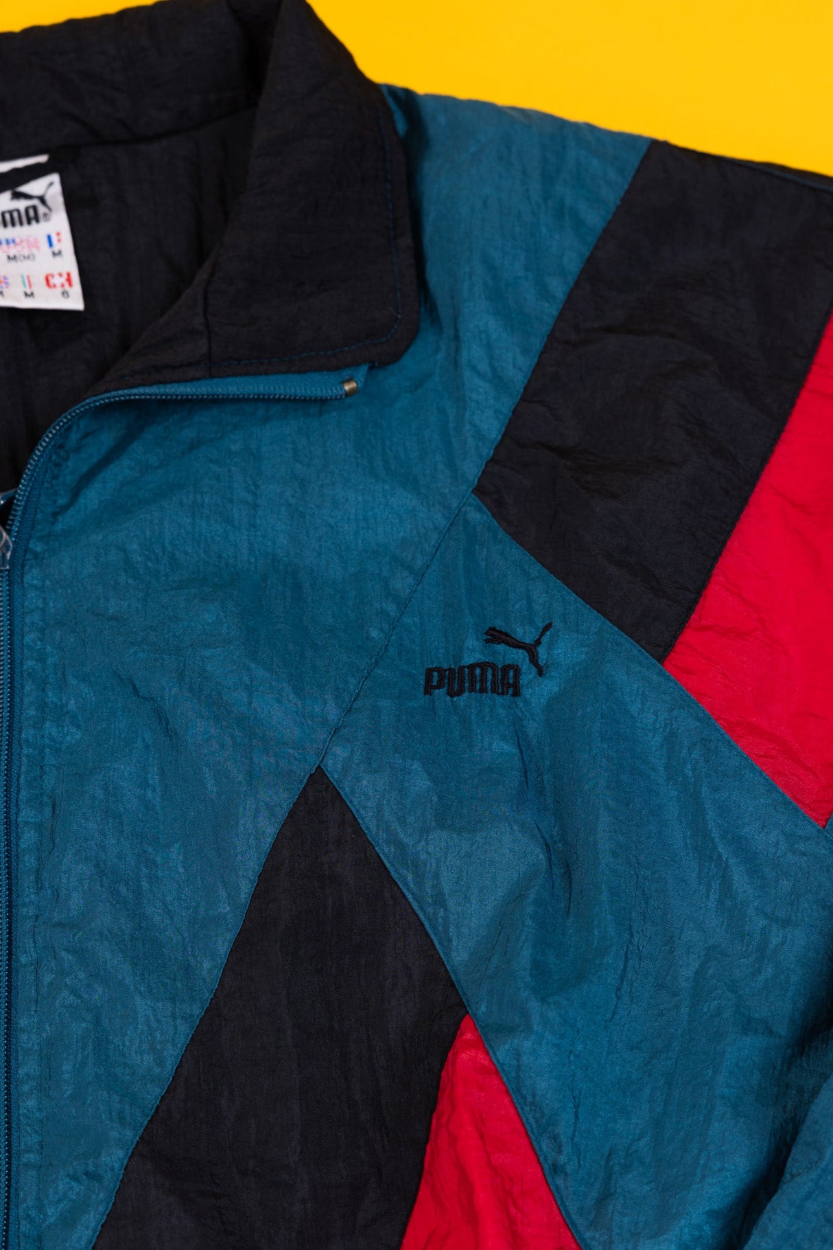 Vintage 90s Puma Windbreaker Jacket