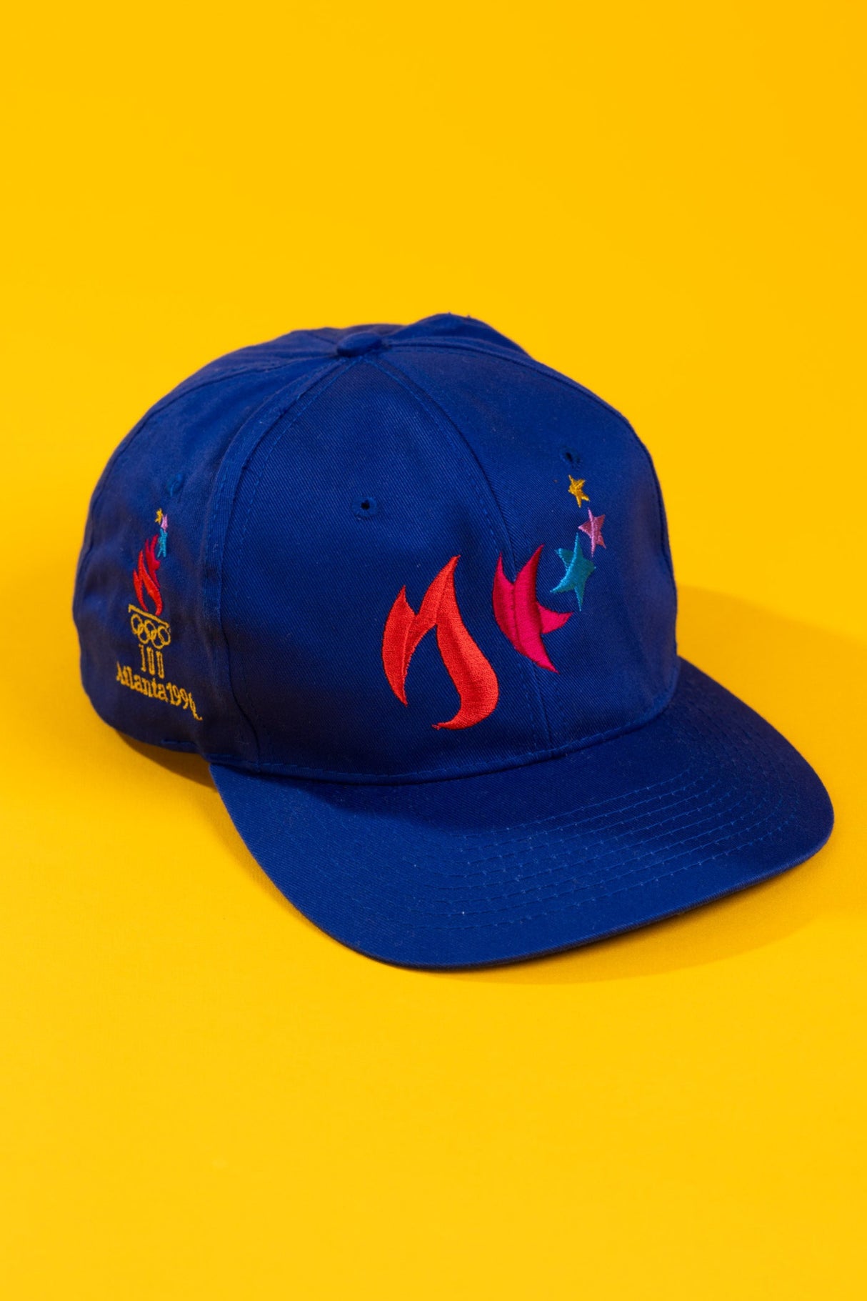 Vintage 1996 Atlanta Olympics Torch Snapback Hat