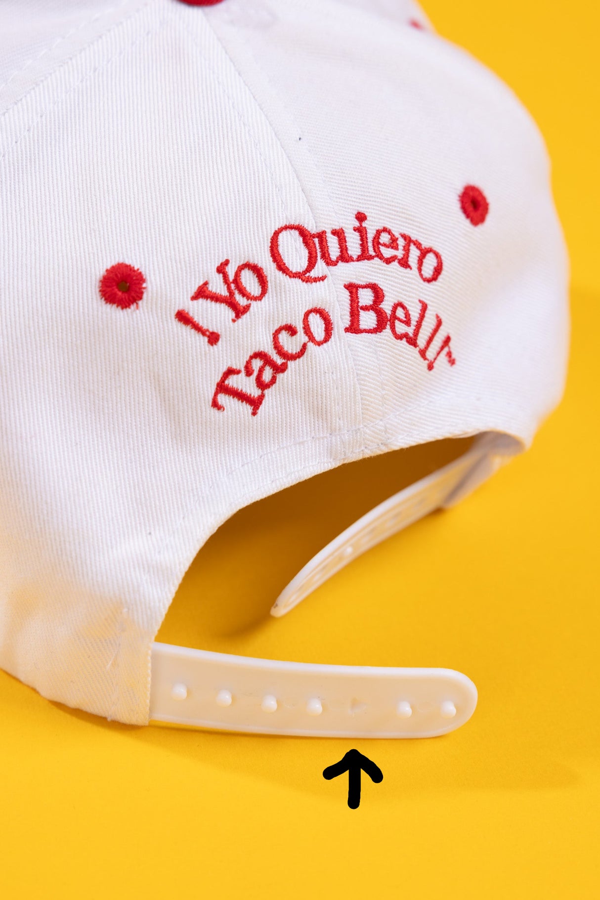 Vintage 90s Yo Quiero Taco Bell Chihuahua Snapback Hat